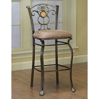 30" Barstool with Upholstered Seat