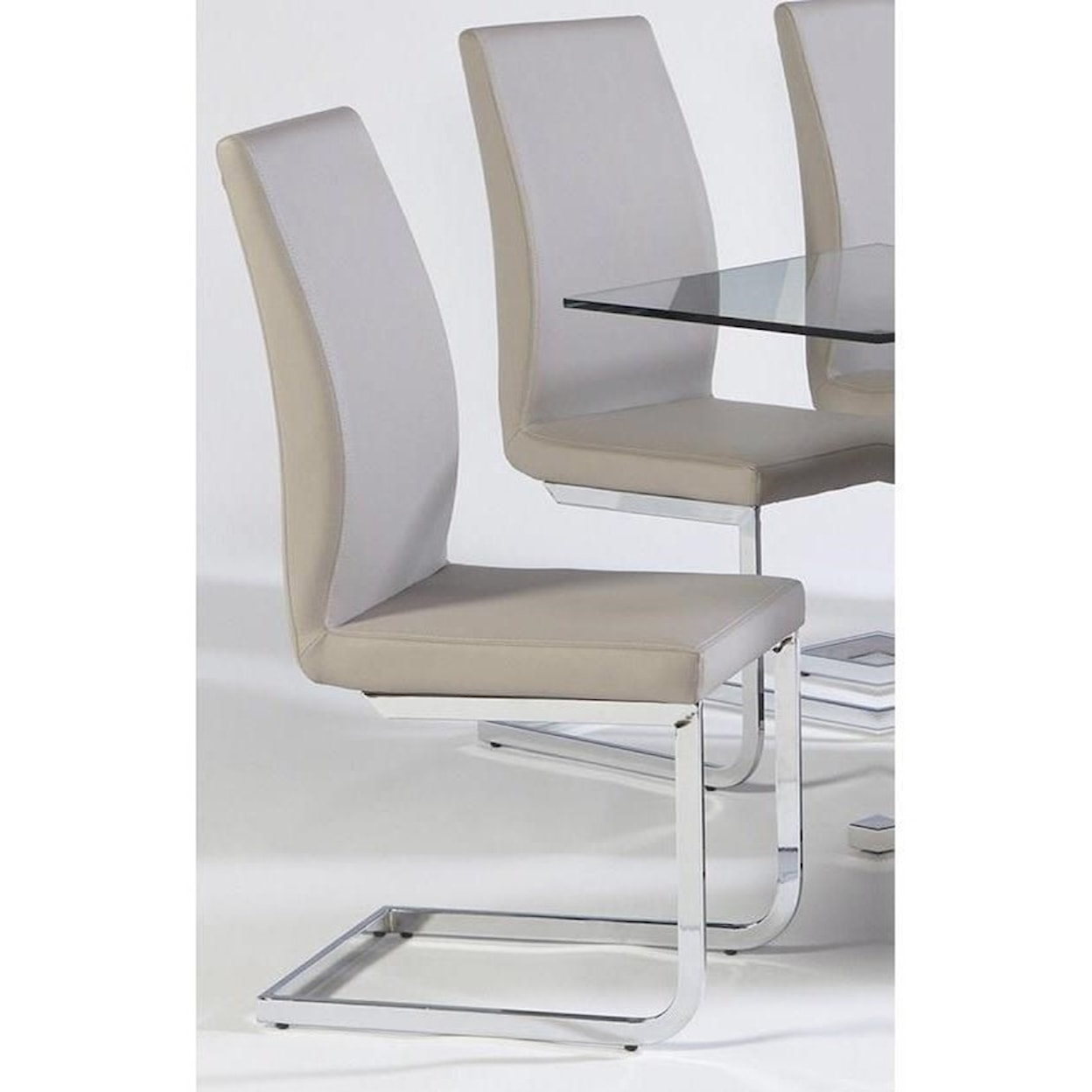 Cramco, Inc Heka Champagne Side Chair