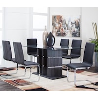 Contemporary 7-Piece Dining Set