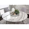 Cramco, Inc Idina Round Marble Kitchen Table