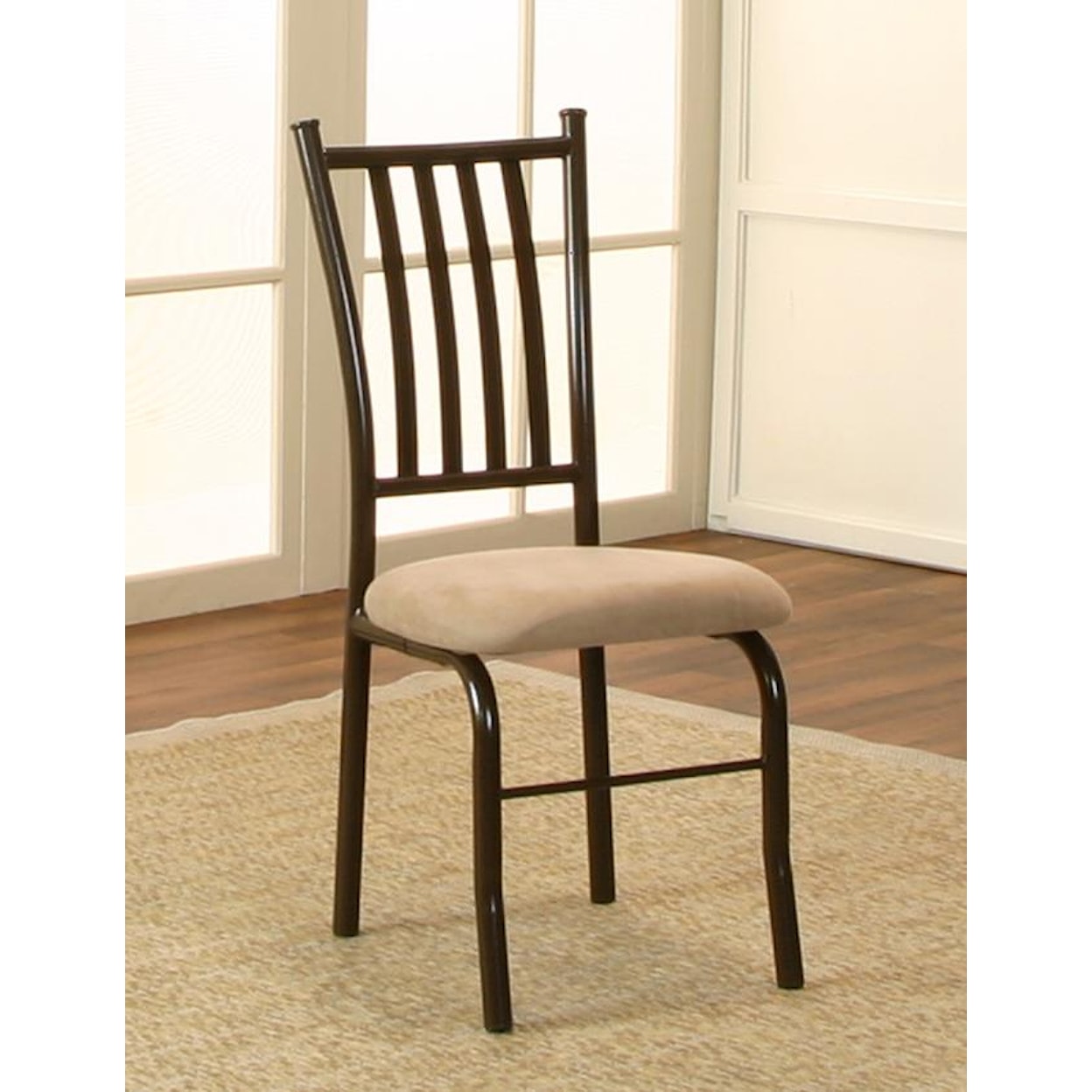 Cramco, Inc Jacey Microsuede Side Chair
