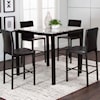 Cramco, Inc Julie 5pc Dining Room Group