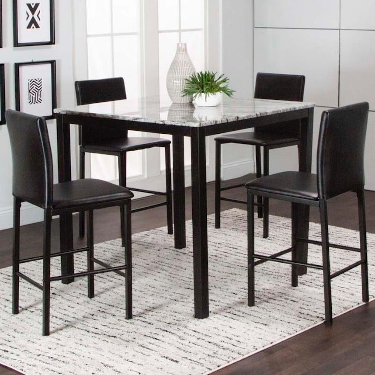 Cramco, Inc Julie 5pc Dining Room Group