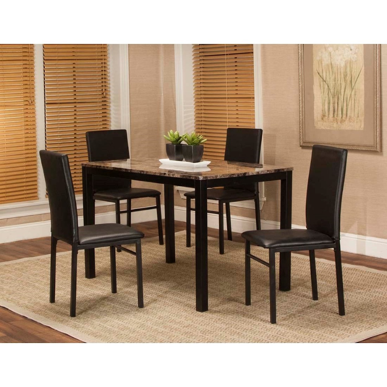 Cramco, Inc Link 5-Piece Table and Chair Set