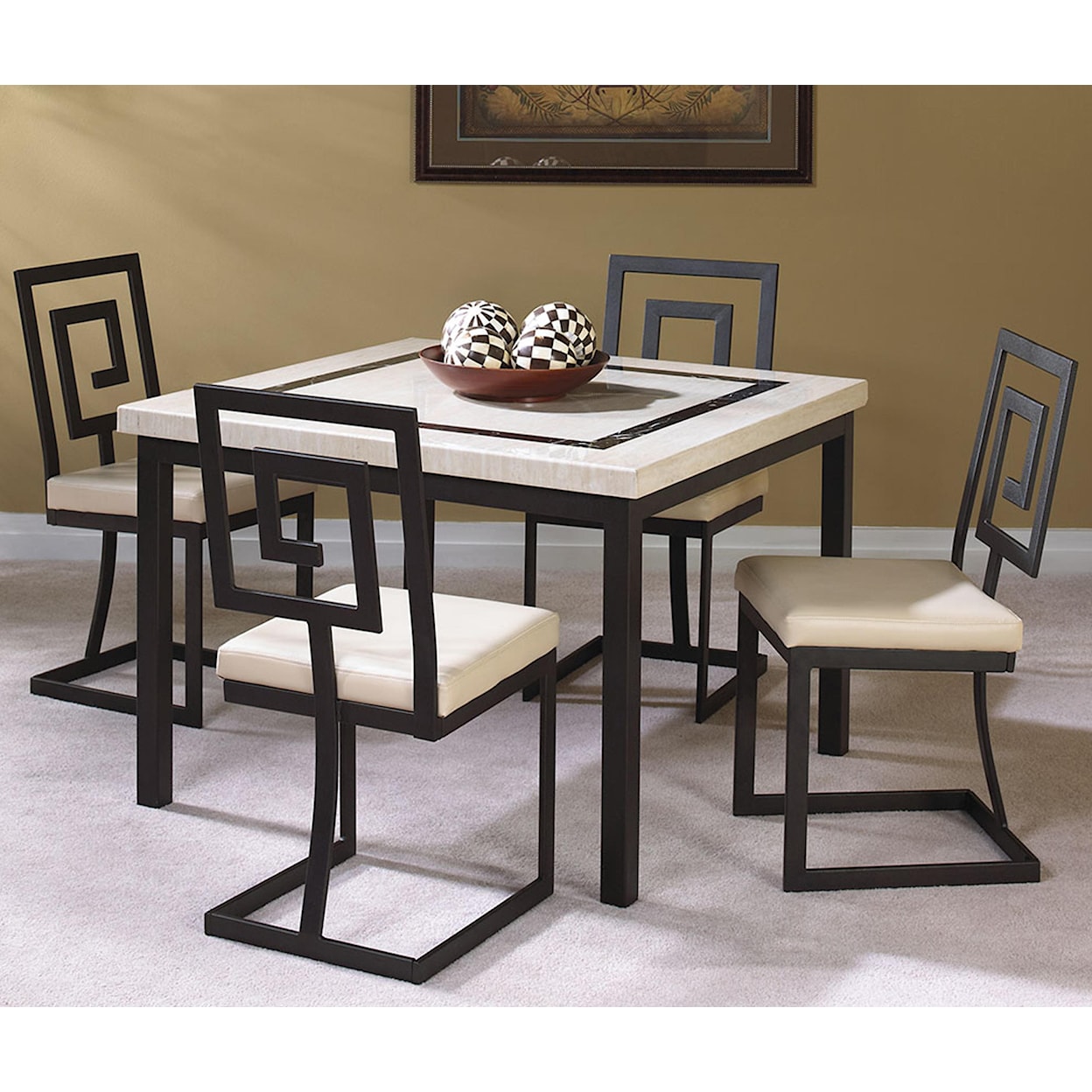 Cramco, Inc Maze 5 Piece Dining Set