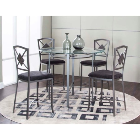 Round Counter Height Table