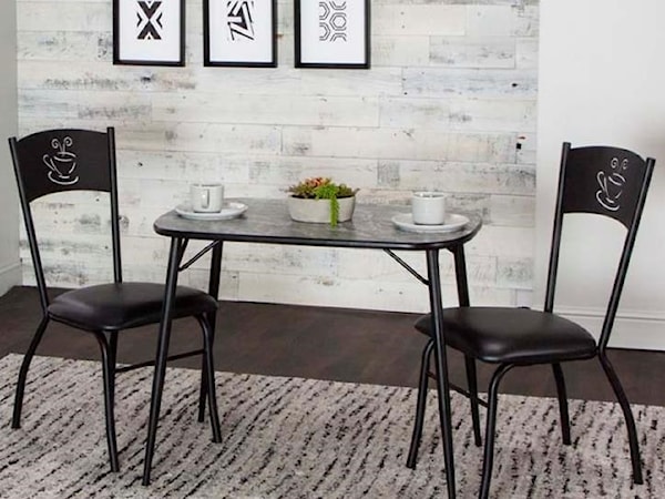 3-Piece Table and Chair Set