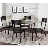 5-Piece Table and Chair Set