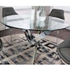 Cramco, Inc Nobel Glass Top Kitchen Table