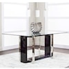 Cramco, Inc Olympia Glass Top Dining Table