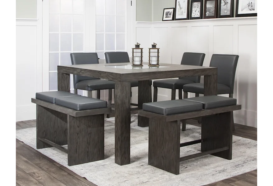 Provo Provo 7-Piece Dining Set by Cramco, Inc at Morris Home
