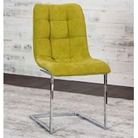 Fern/Chrome Side Chair (Welded)