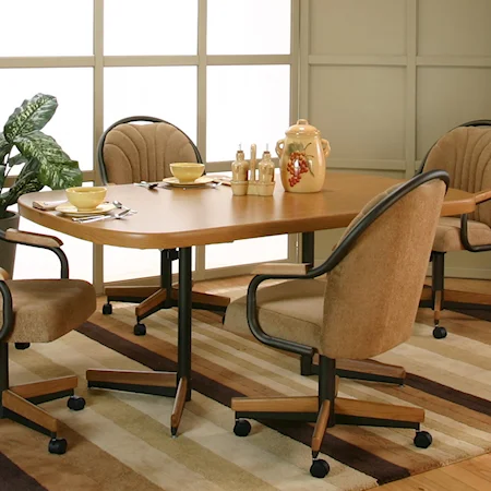 Bow-End Dining Table