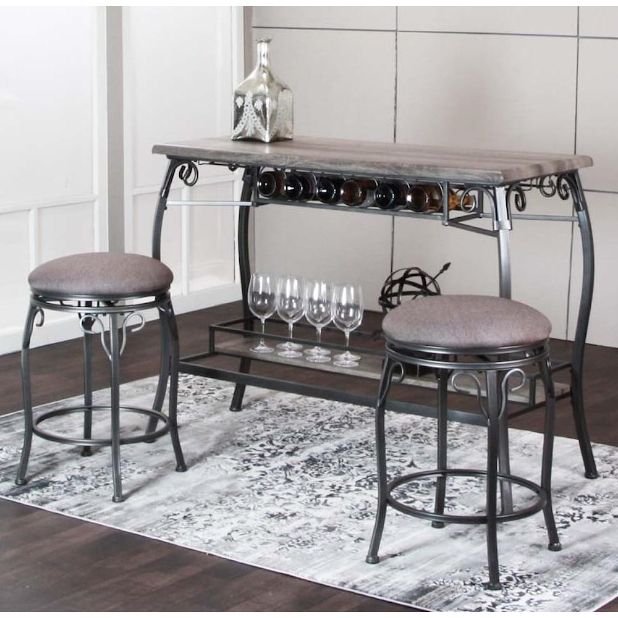 Cramco, Inc Sprite 3pc Dining Room Group