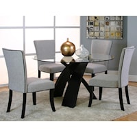 5 Piece Dinner and Chair Set