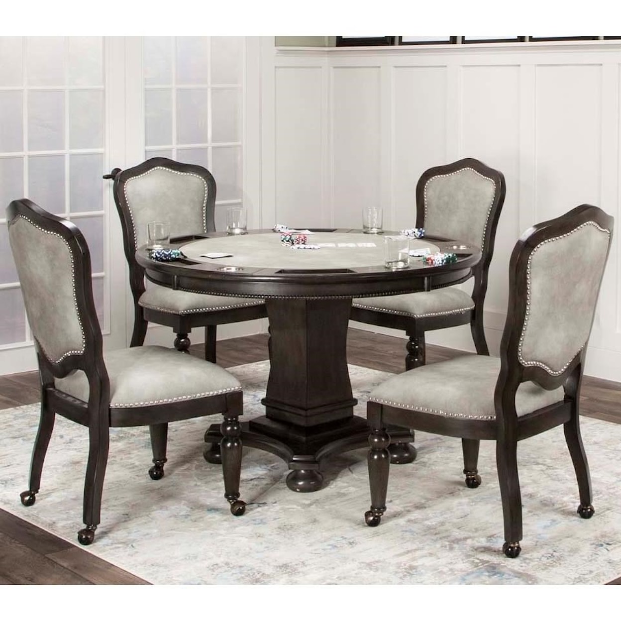 Cramco, Inc Talbot Game Table and Chair Set