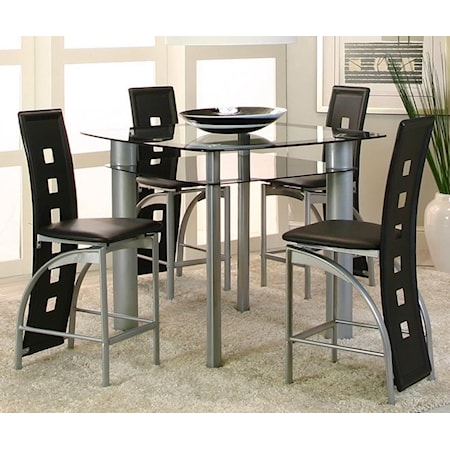 5-Piece Counter Table Set