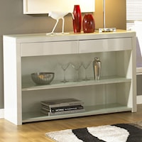 Dining Sideboard w/ 2 Shelves