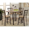 Cramco, Inc Cramco Dinettes - Vision 5pc Dining Room Group