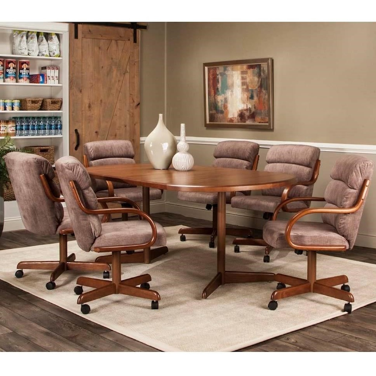 Cramco, Inc Wichita 7-Piece Table and Chair Set