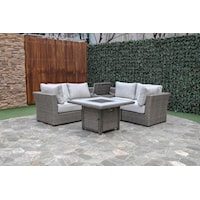 Outdoor Sectional Sofa *Firepit sold separately