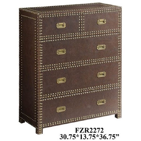 Churchill Faux Leather Chest