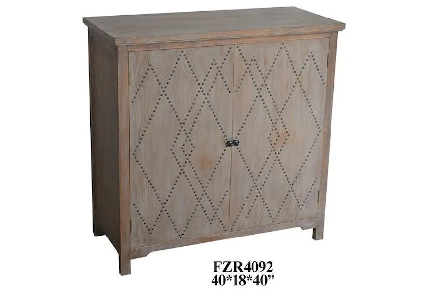 Accent Furniture 2 Door Wood Cabinet by Crestview Collection at Factory Direct Furniture