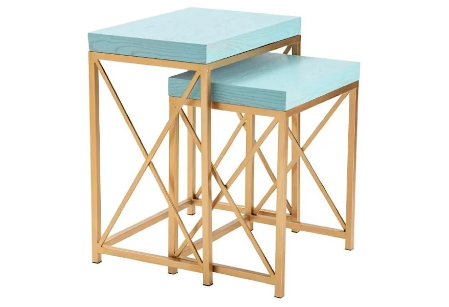 Accent Furniture Amherst Nesting Tables by Crestview Collection at Coconis Furniture & Mattress 1st