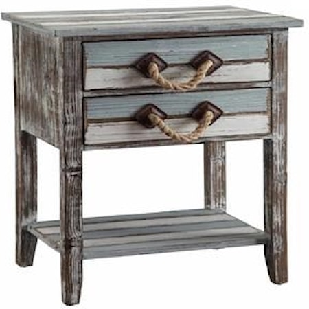 Nantucket 2 Drawer Accent Table