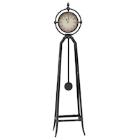 Industrial Style Chateau Standing Clock