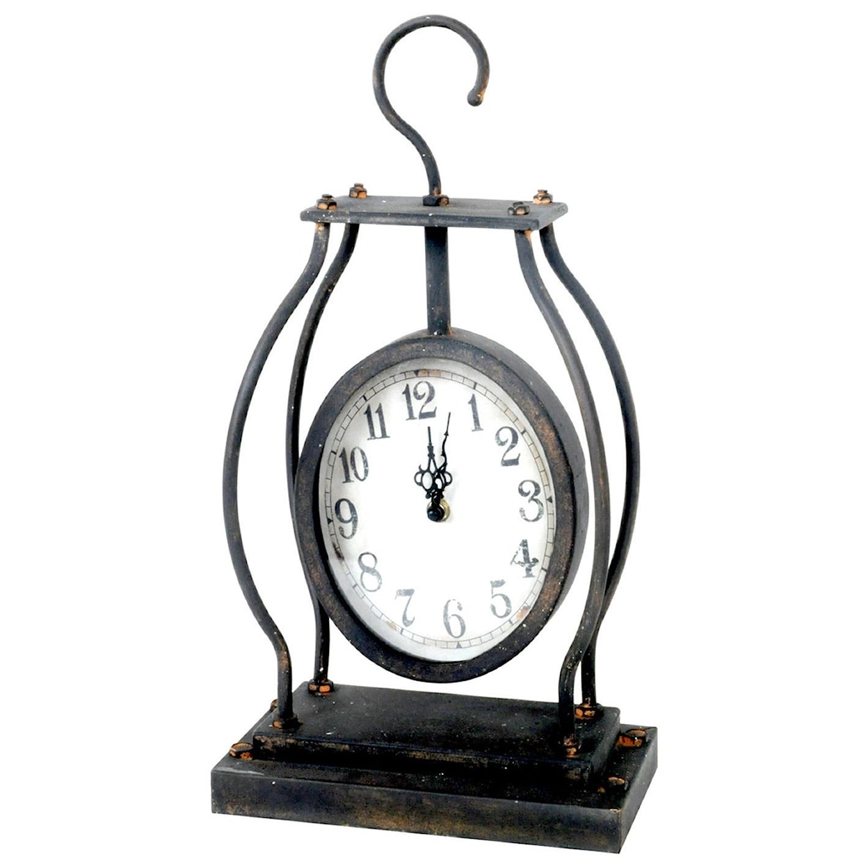 Crestview Collection Clocks Hook Clock