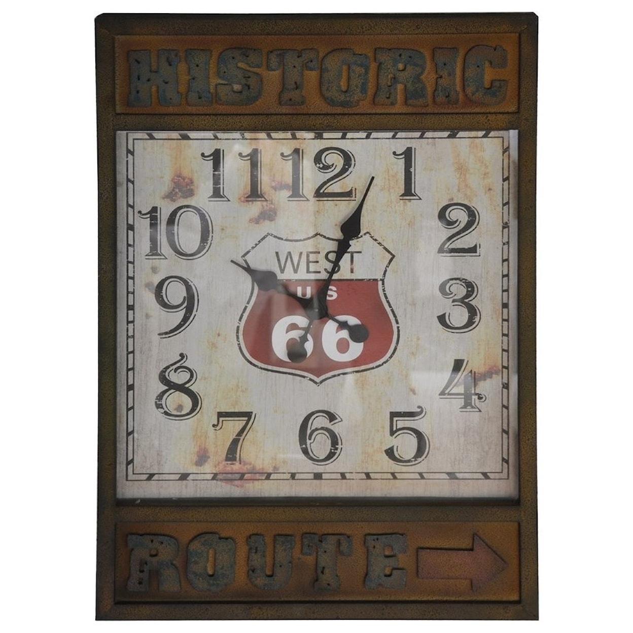 Crestview Collection Clocks Route 66 Time