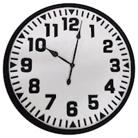 Modern Hours Decorative Wall Clock