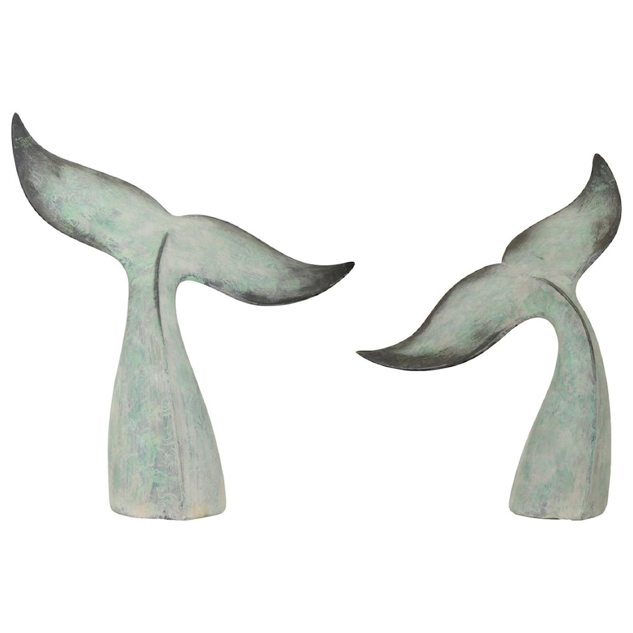Crestview Collection Decorative Accessories Whale Tale Statues