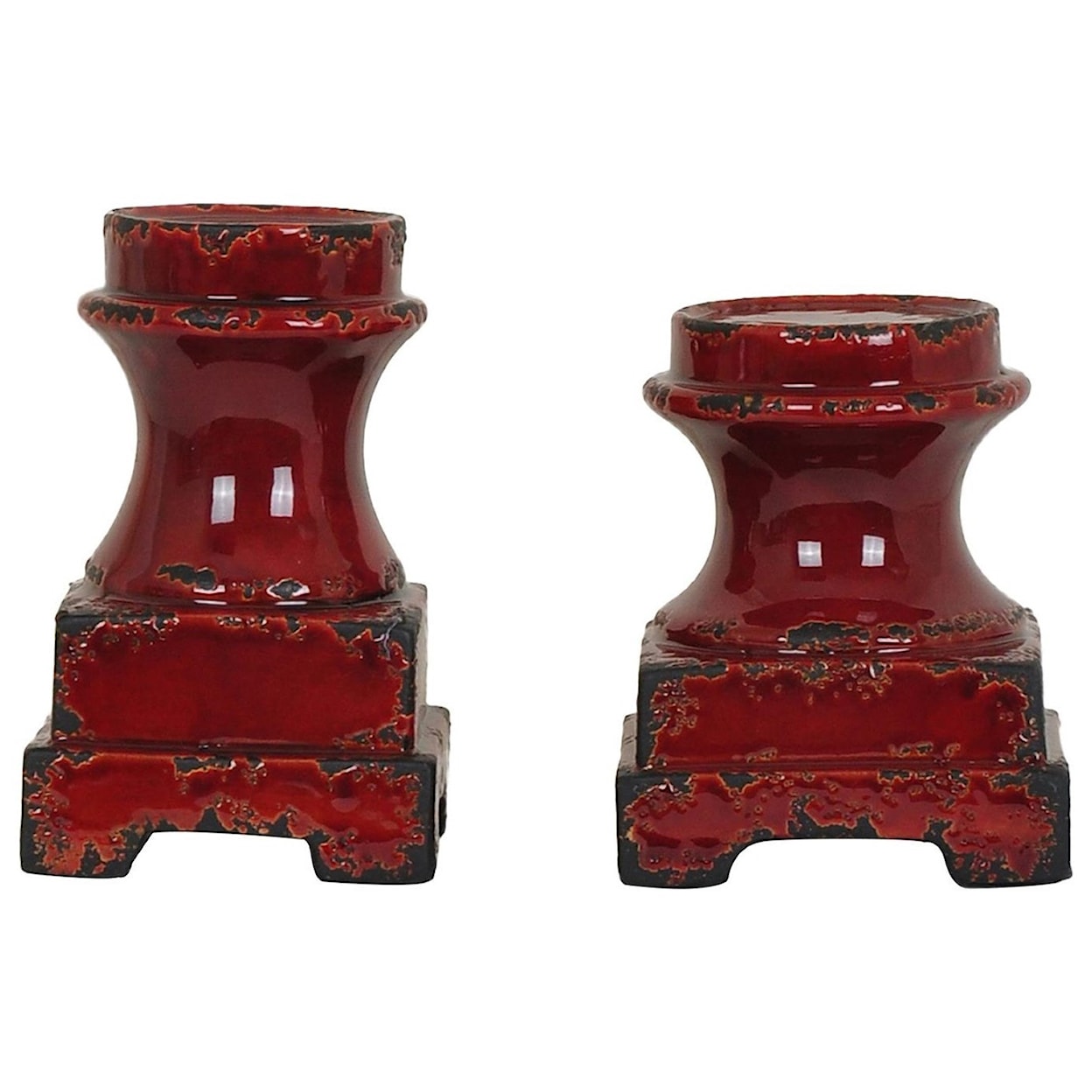Crestview Collection Decorative Accessories Nodle Candleholder Set