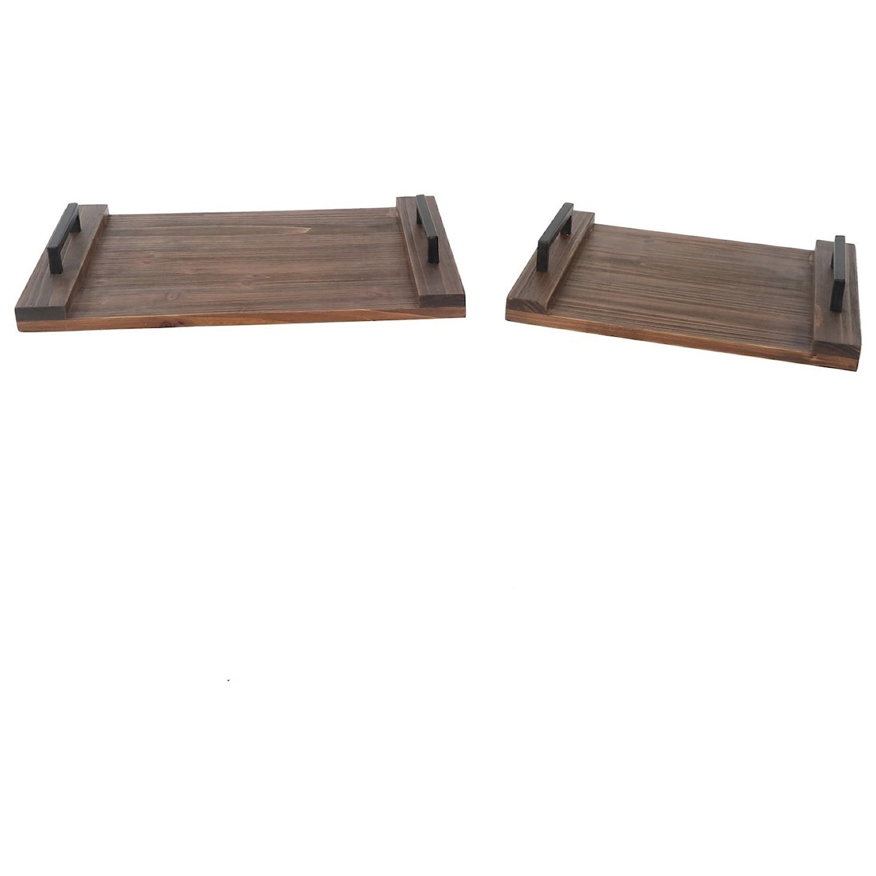 Crestview Collection Decorative Accessories Rustic Nested Trays