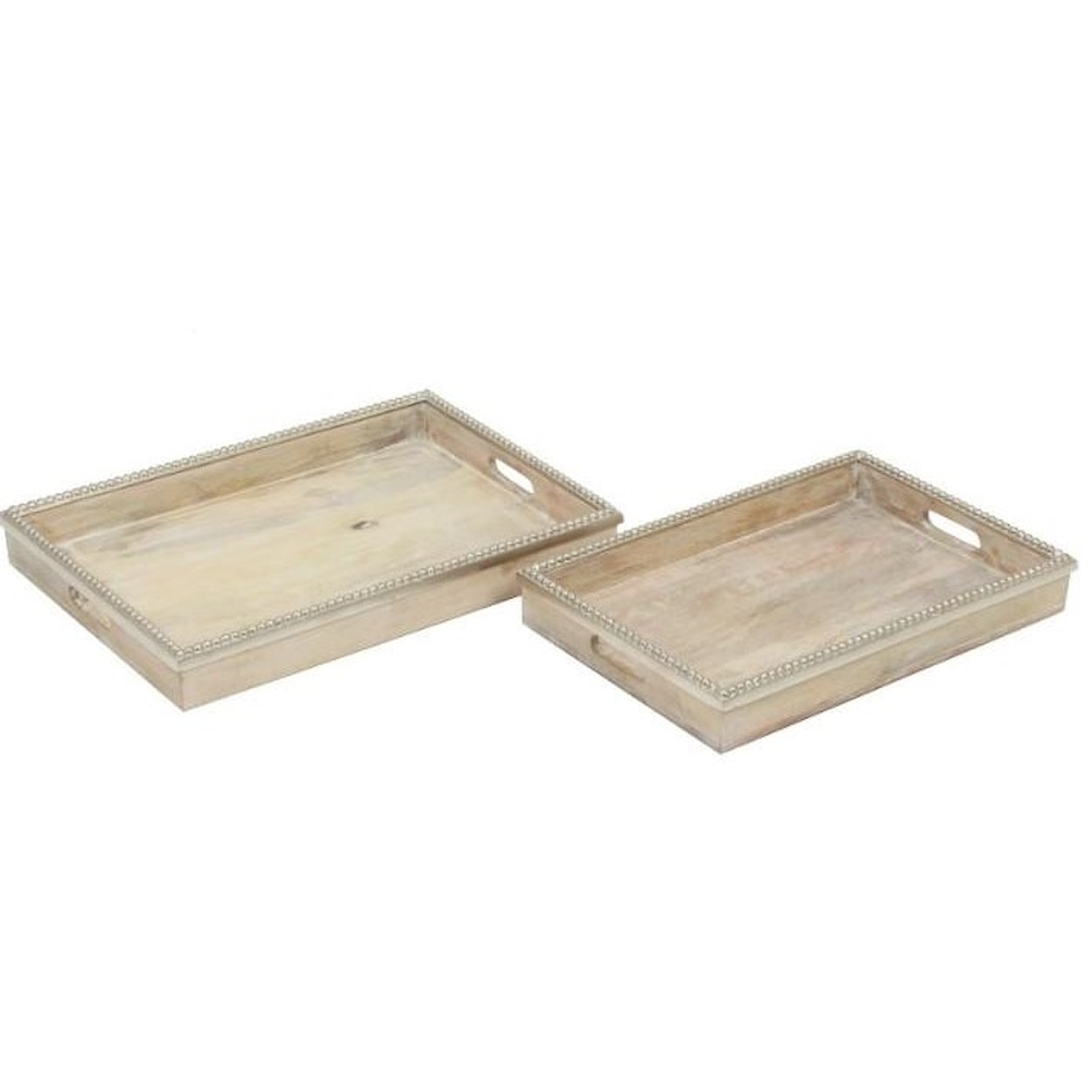 Crestview Collection Decorative Accessories Lana Wood Trays