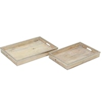 Lana Wood Trays (Set of 2)