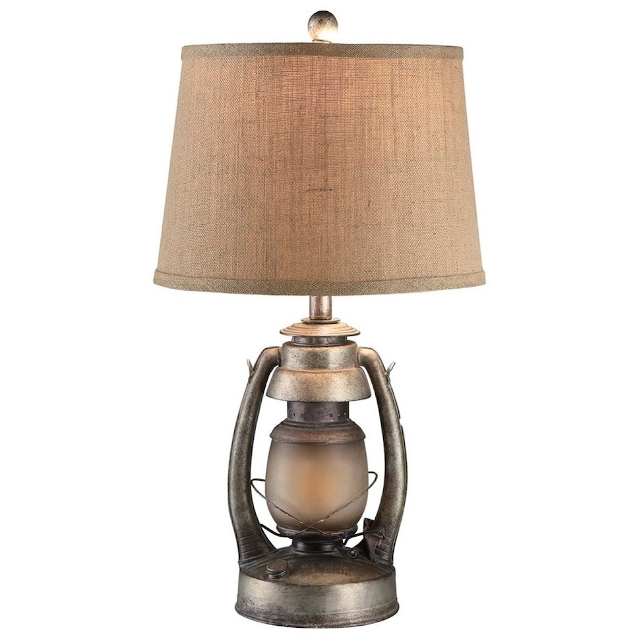 Crestview Collection Lighting Oil Lantern Table Lamp