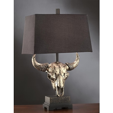 Master Of The Prairies Table Lamp