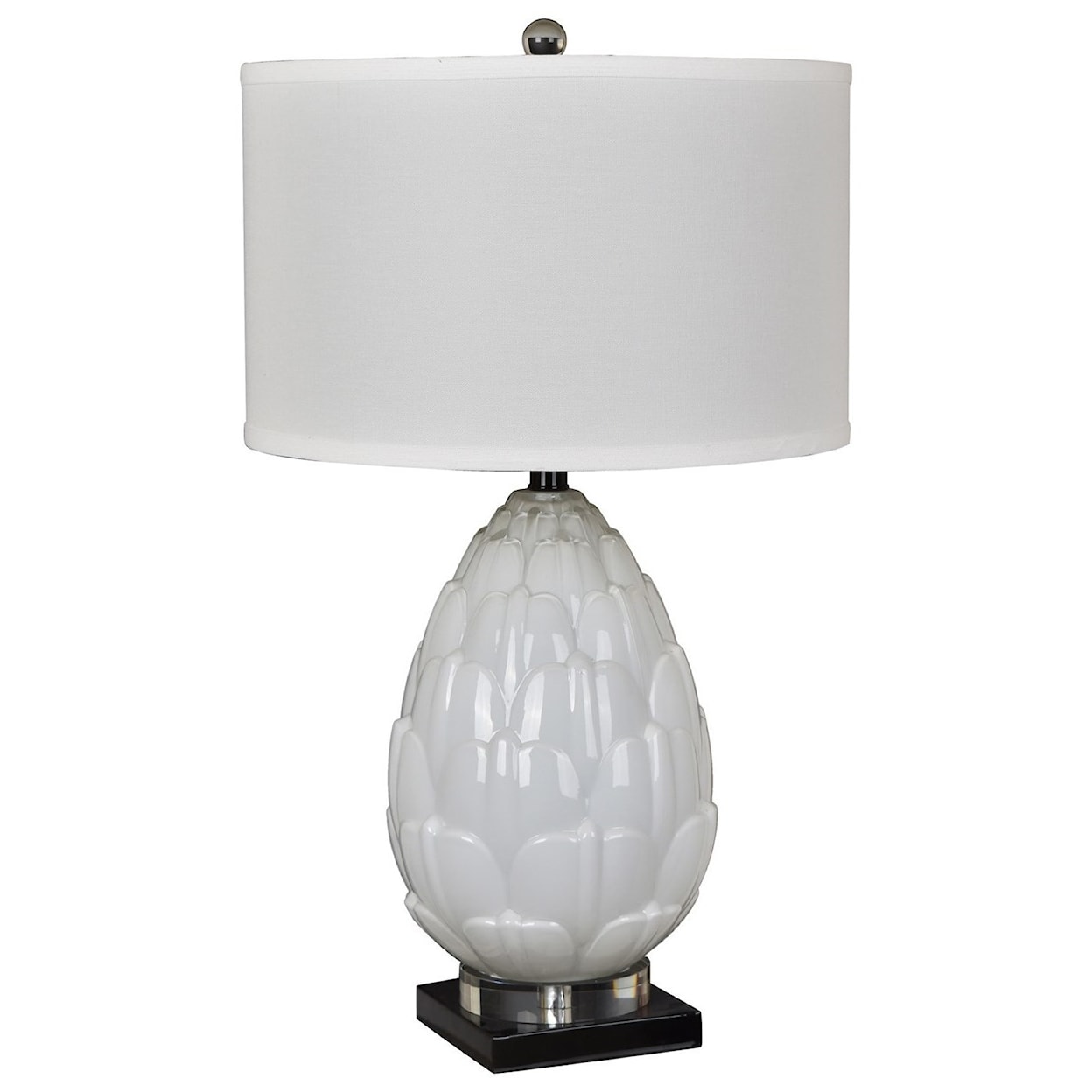 Crestview Collection Lighting Artichoke Table Lamp
