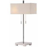 Orlo Twin Light Table Lamp