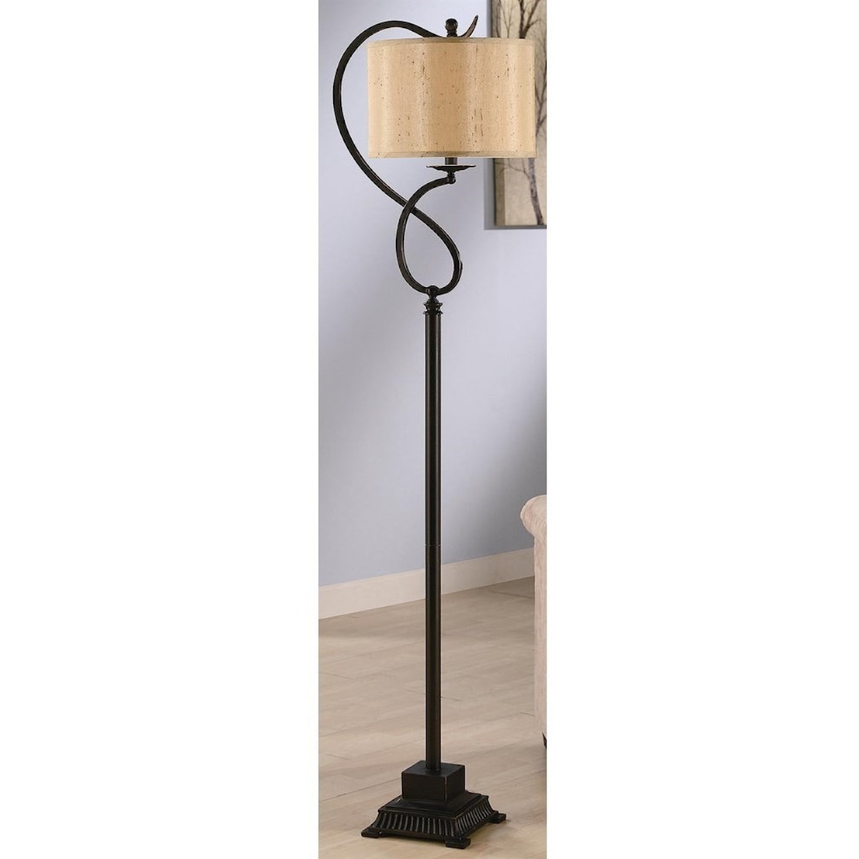 Crestview Collection Lighting Echo Floor Lamp