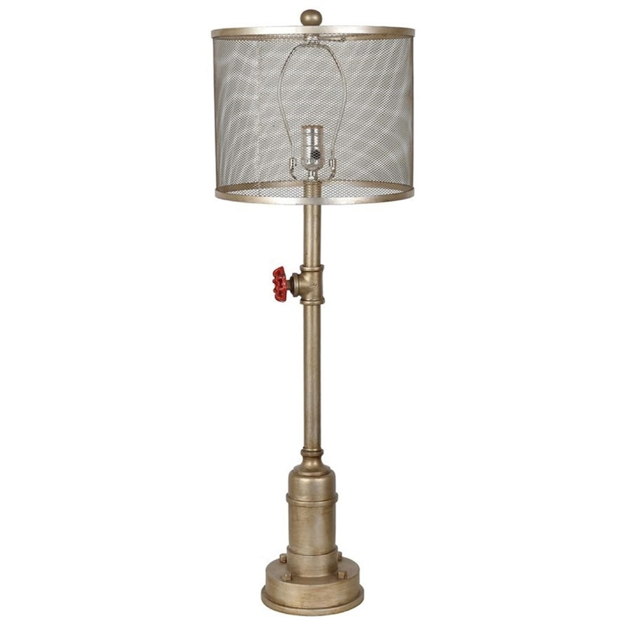 Crestview Collection Lighting Thoreau Table Lamp 34"Ht.