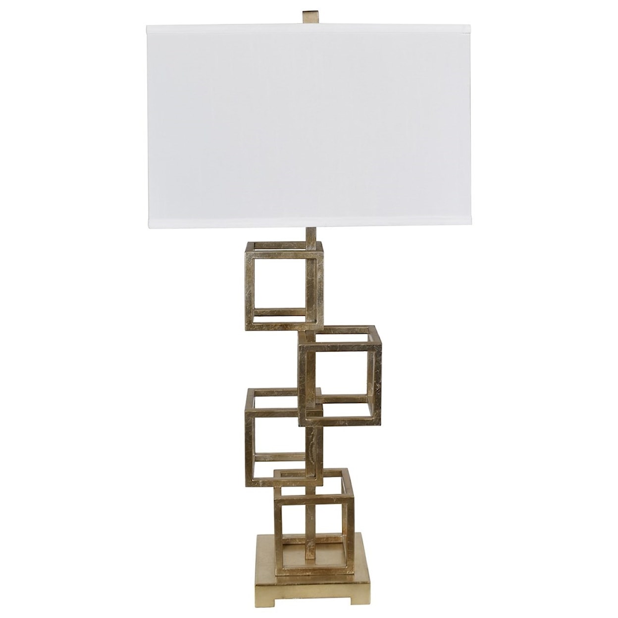 Crestview Collection Lighting Cubes Table Lamp