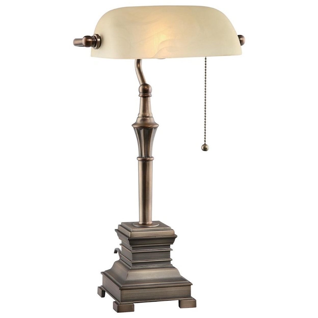Crestview Collection Lighting Malone Desk Lamp 19"Ht
