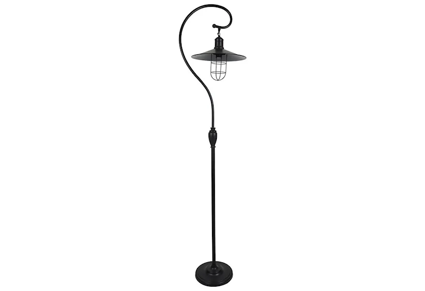 Lighting Harbor Side Floor Lamp by Crestview Collection at Suburban Furniture