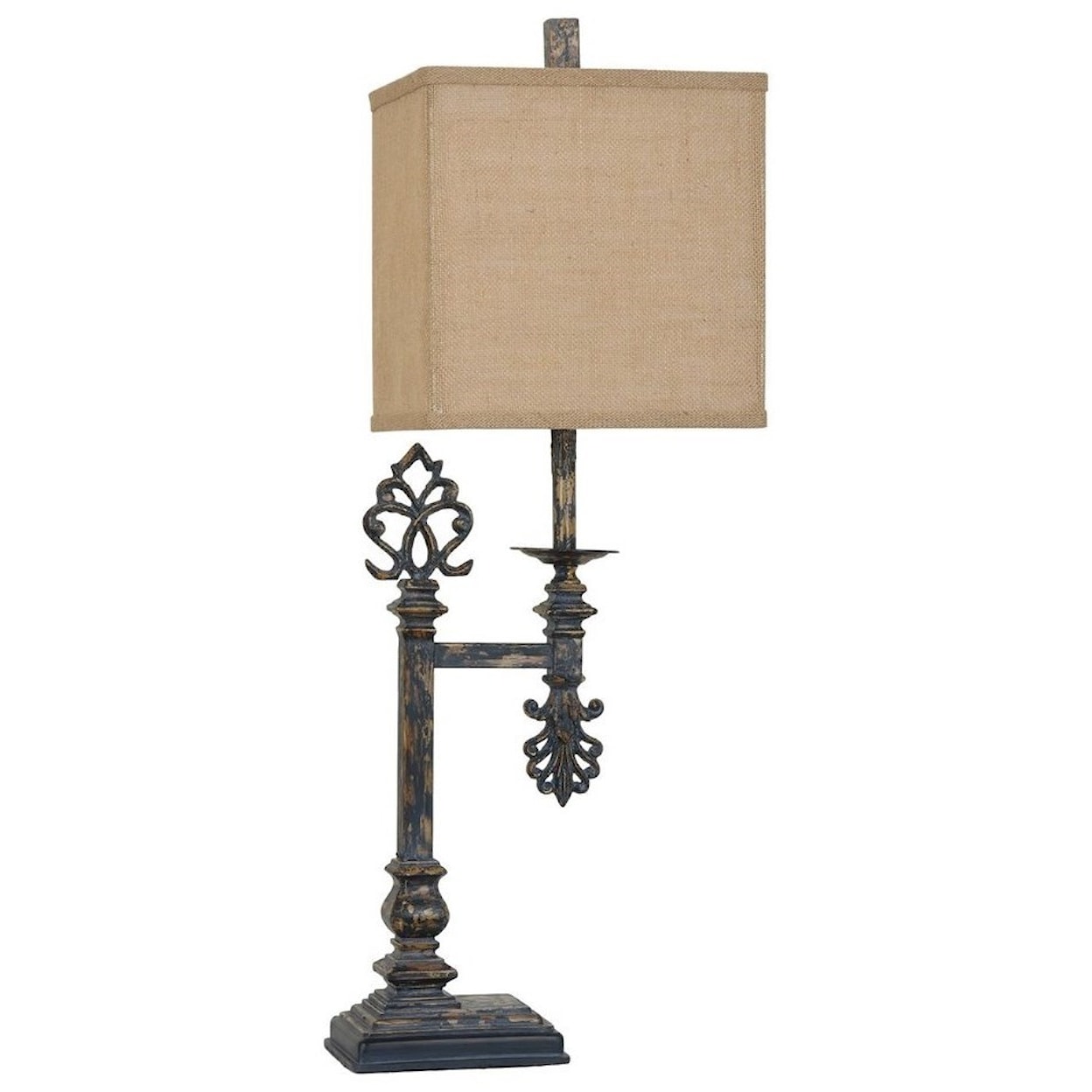 Crestview Collection Lighting Castle Gate Table Lamp