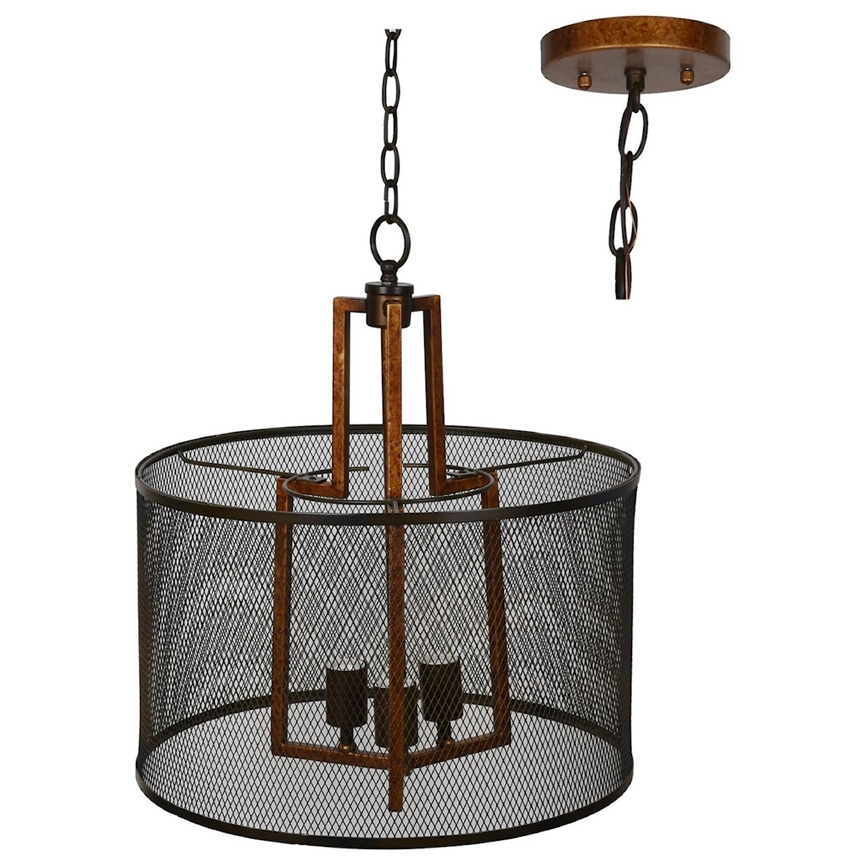 Crestview Collection Lighting Winchester Pendant