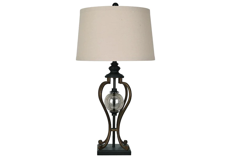 Lighting Whitby Table Lamp by Crestview Collection at Esprit Decor Home Furnishings